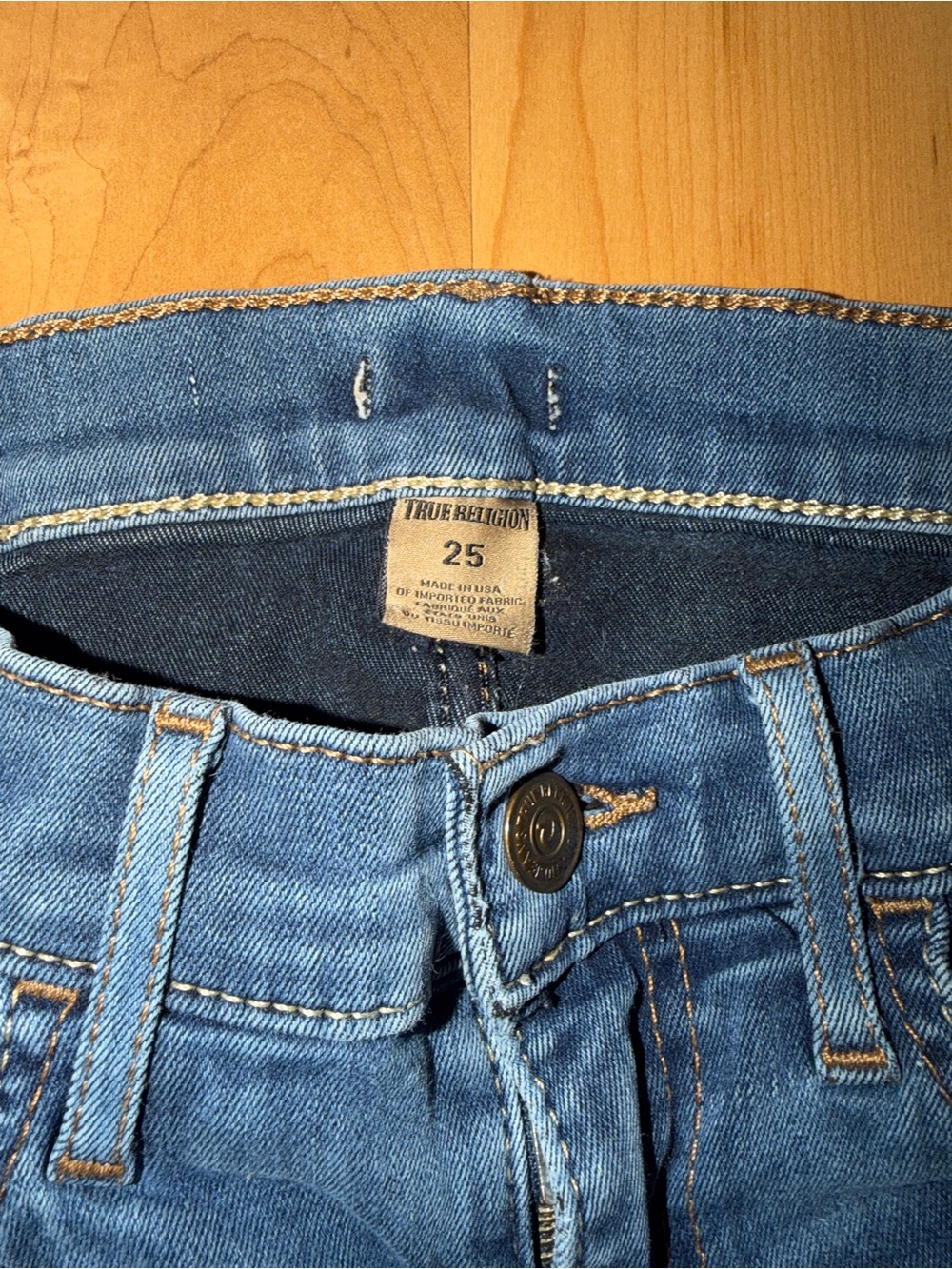 True Religion Women's Dark Blue Skinny Jeans - Picture 2 of 3